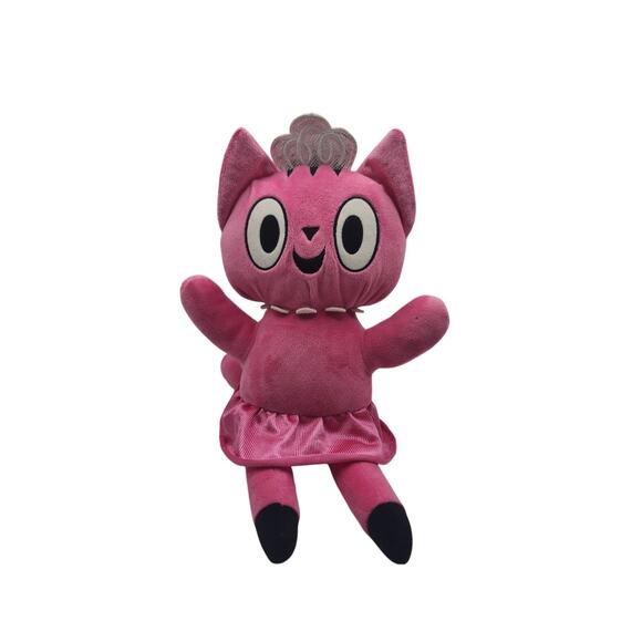 Kohls Cares Pink Ballet Cat 14" Stuffed Animal Toy Tutu Ballerina Crown Bob Shea - Picture 1 of 8